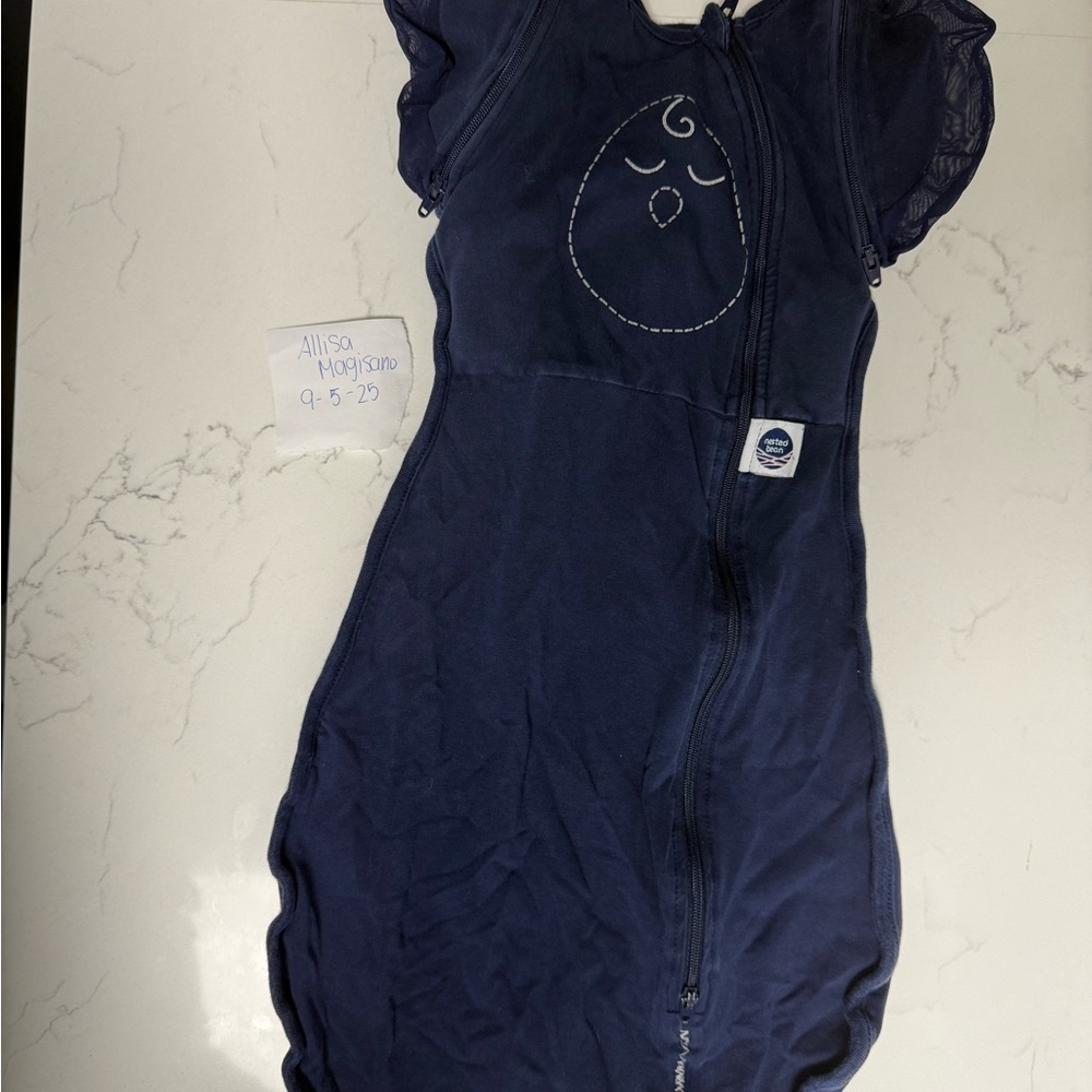 Nested Bean Zen One Swaddle in Dark Blue